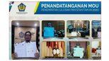 Penandatanganan nota kesepahaman atau Memorandum of Understanding (MoU) penempatan lulusan PKN STAN tahun 2020